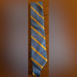 Brooks Brothers "ESPN College Gameday" necktie, Blue/Gold, EUC